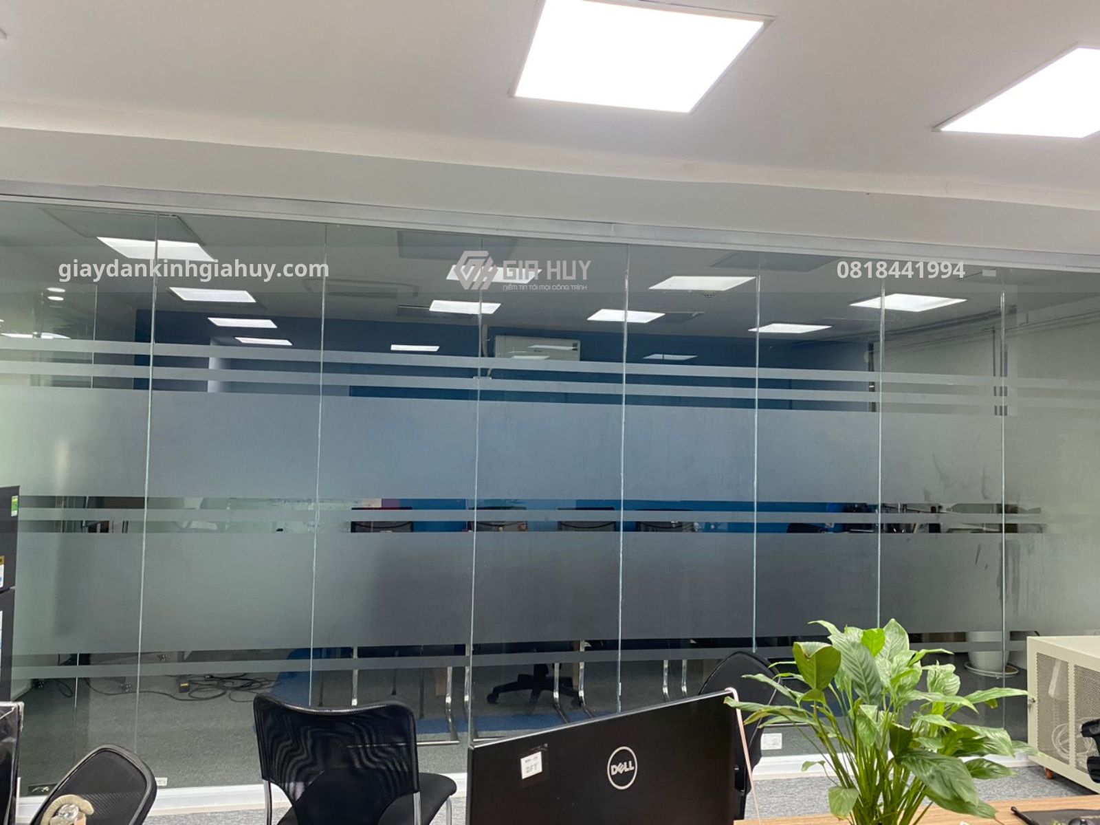giấy dán kính mờ kẻ line