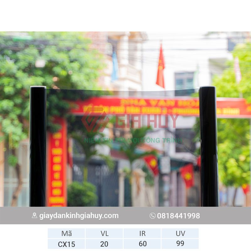 giấy dán kính chống nắng