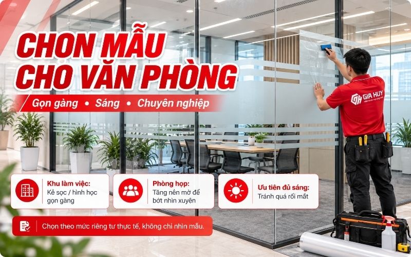 Văn phòng nên chọn mẫu kẻ line vừa tạo riêng tư tăng chuyên nghiệp