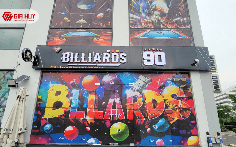 decal lưới một chiều