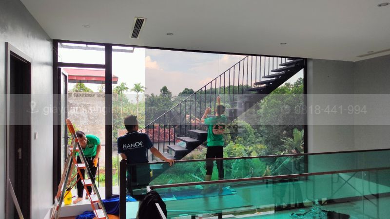 giấy dán kính phản quang