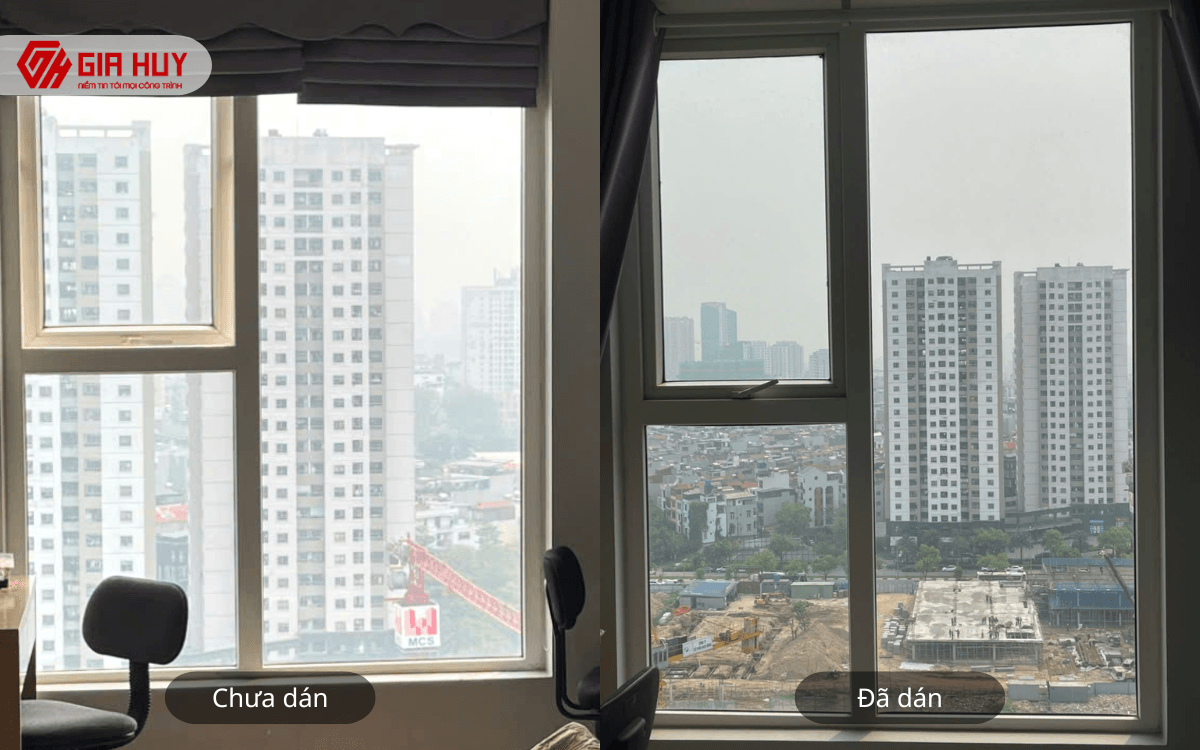phim cách nhiệt dán kính