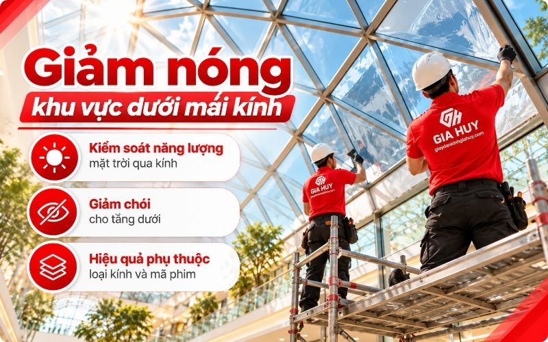 Giảm nắng nóng khi dán phim cách nhiệt giếng giờ