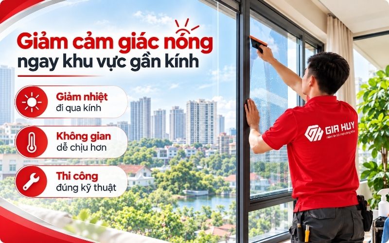 Dán đúng vị trí sẽ giảm nóng hiệu quả
