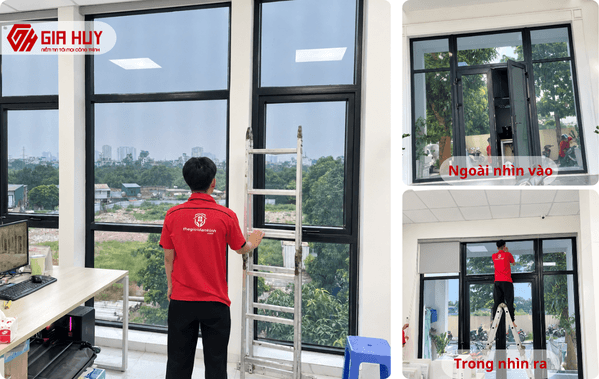 Dán phim cách nhiệt 1 chiều