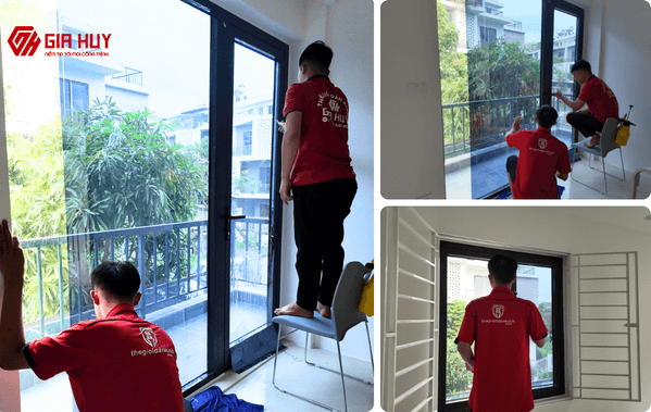 Dịch vụ dán phim cách nhiệt nhà kính văn phòng uy tín