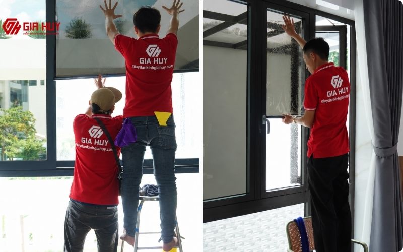 Dán phim cách nhiệt nhà kính
