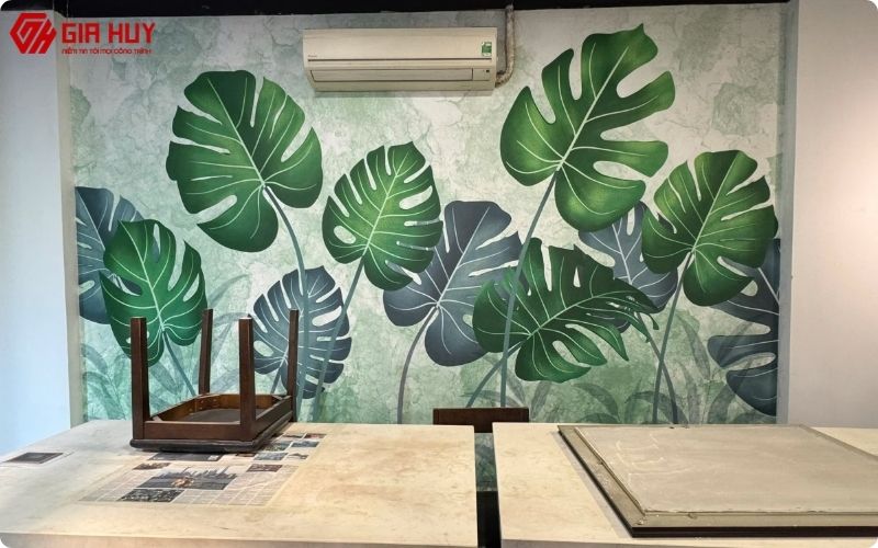 Nội thất Gia Huy chuyên cho thuê thợ thi công giấy dán tường giá rẻ