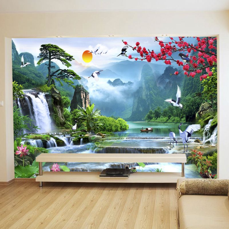 tranh dán tường 3d