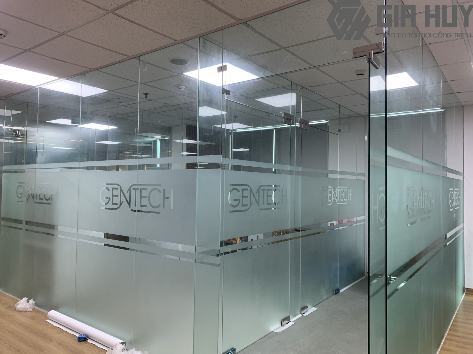 decal mờ kẻ line cắt cnc