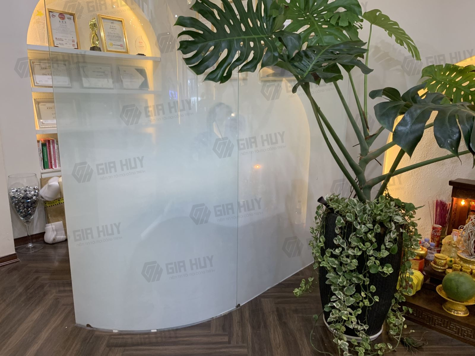 decal mờ sương
