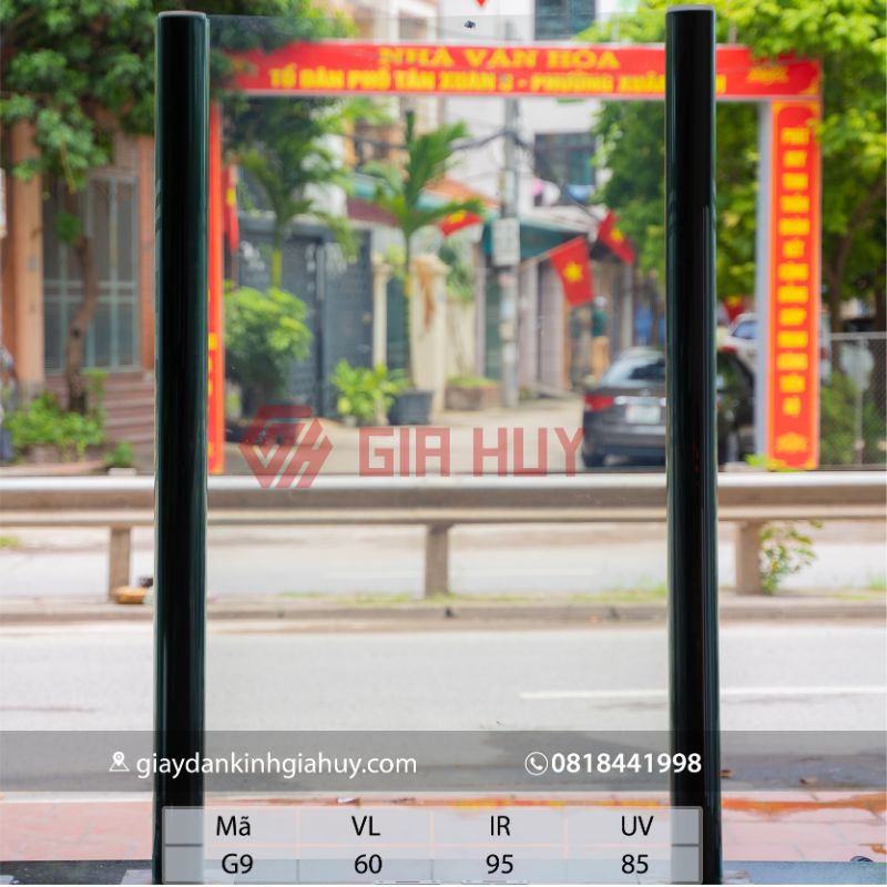 giấy dán kính chống nắng