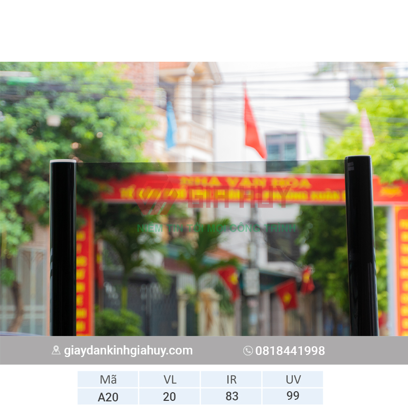 giấy dán kính chống nắng giá rẻ