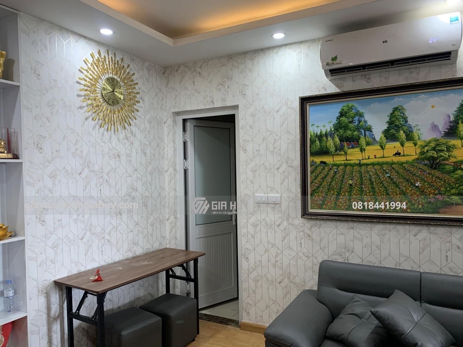 giấy dán tường văn phòng