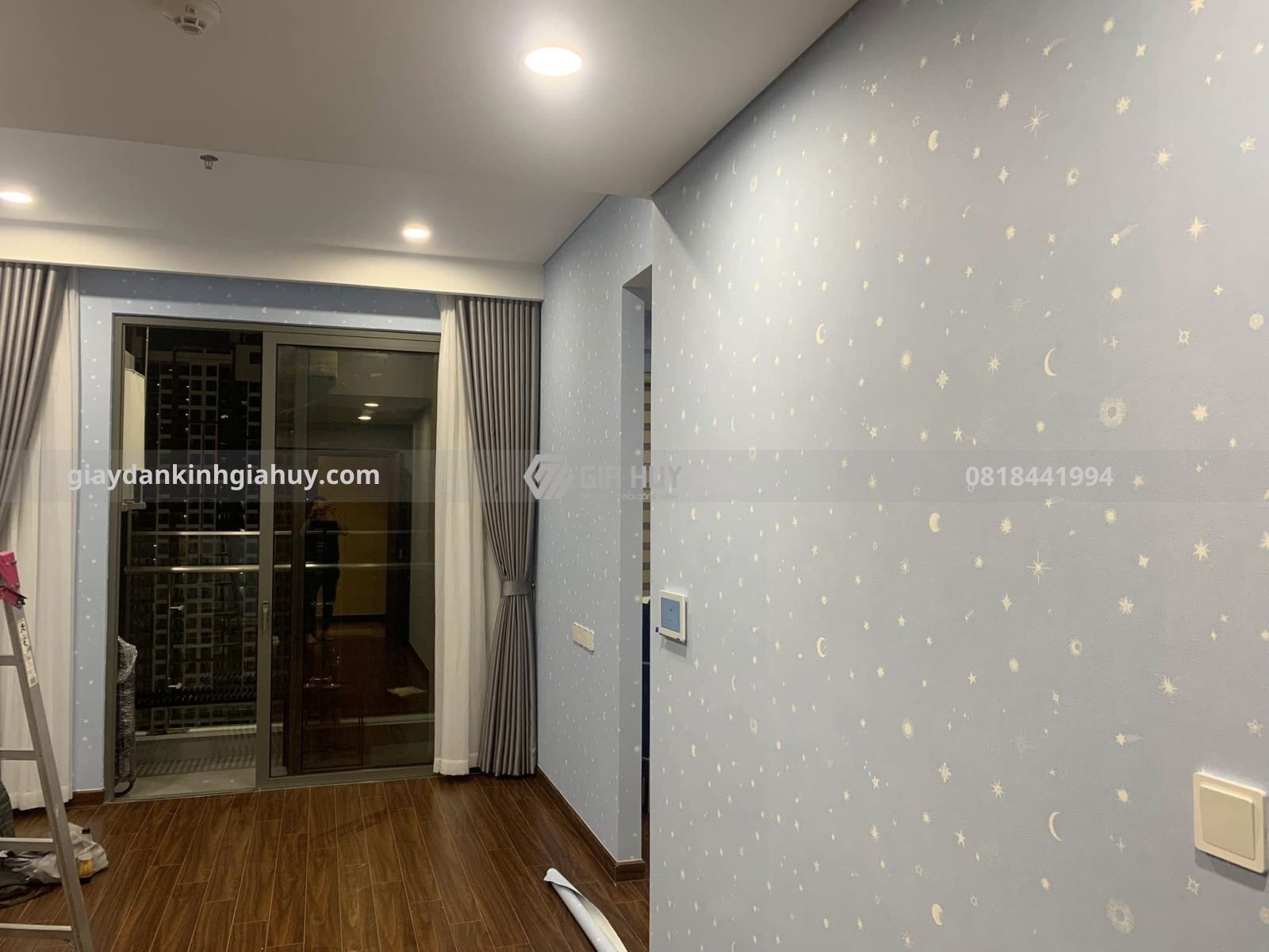 giấy dán tường hàn quốc