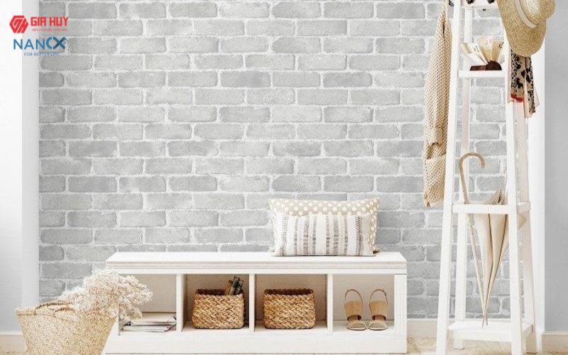 Mẫu giấy dán tường gam màu sáng