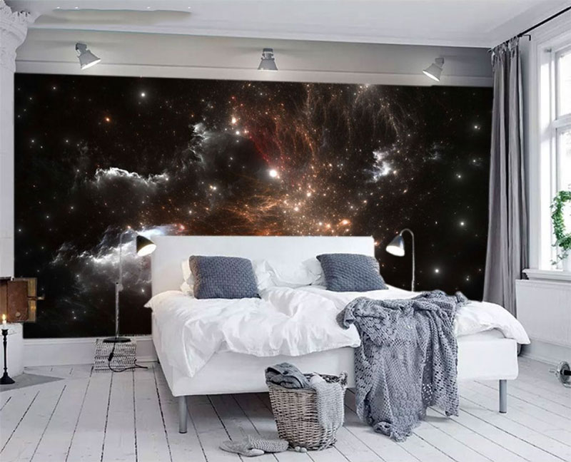 Giấy dán tường phòng ngủ Galaxy là gì?