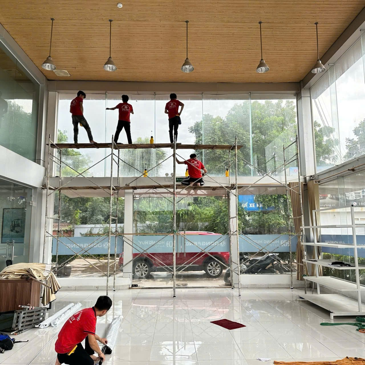 dán phim cách nhiệt nhà kính