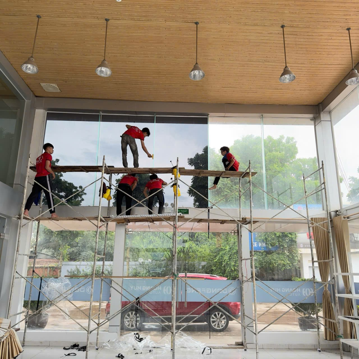 dán phim cách nhiệt nhà kính