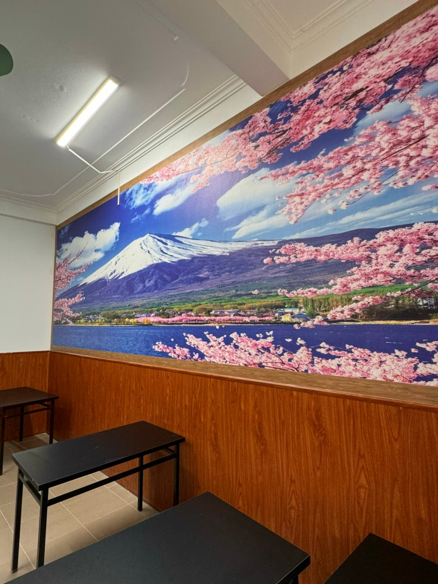 tranh dán tường phong cảnh thiên nhiên