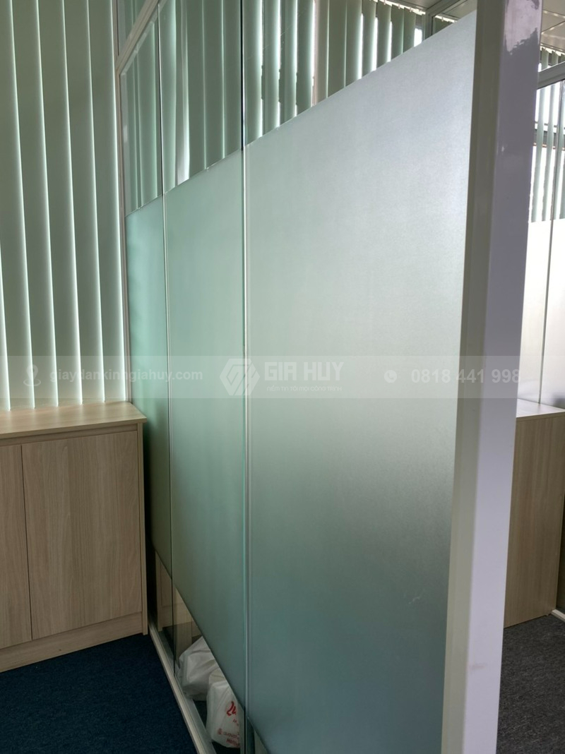 decal dán kính mờ