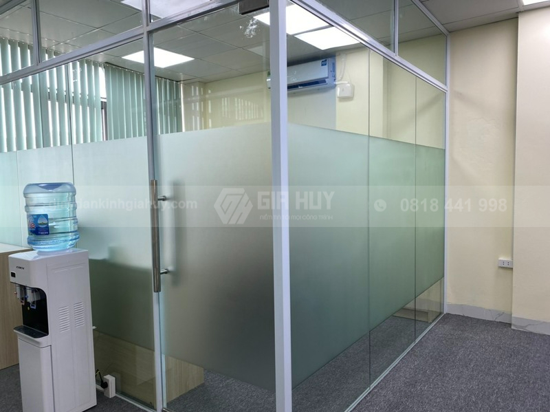 decal dán kính mờ