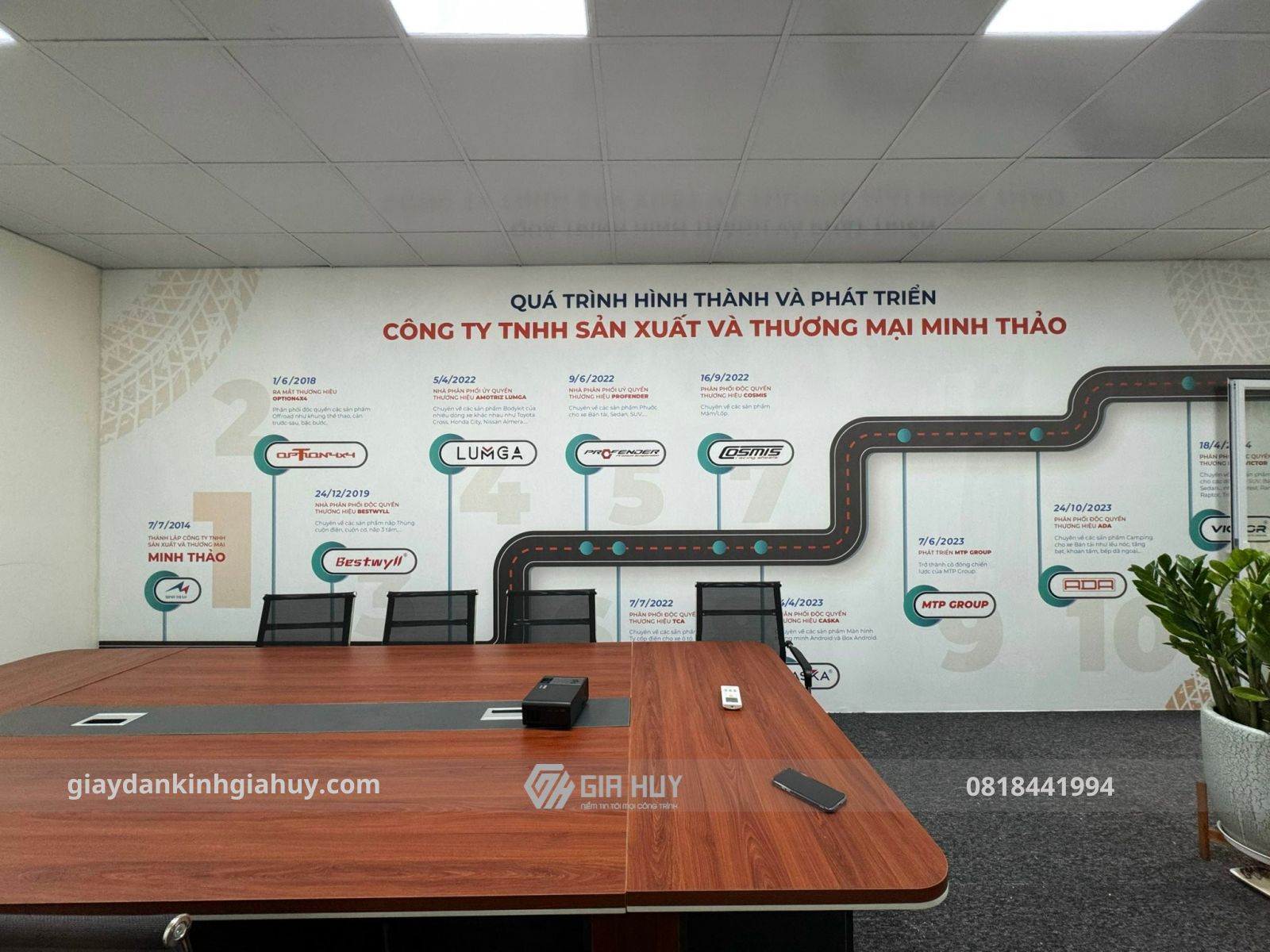 tranh in dán tường khổ lớn