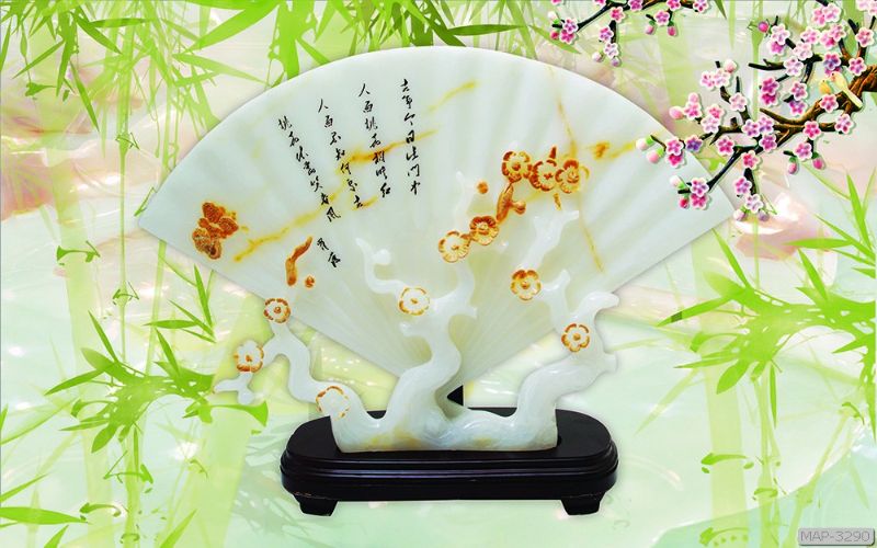 tranh dán tường phòng thờ