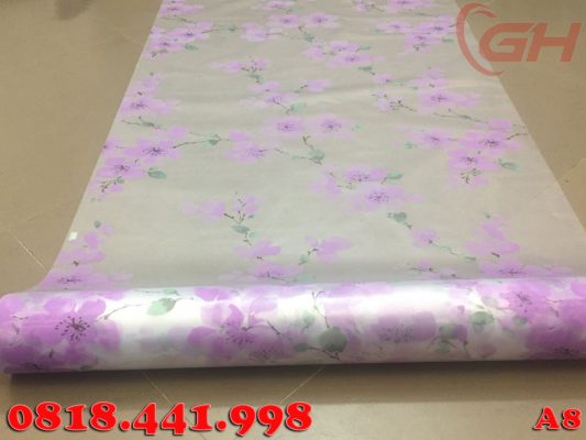 Mẫu hoa tím đang rất hot hiện nay