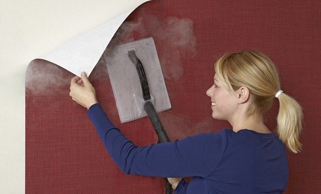cách lột giấy dán tường hiệu quả