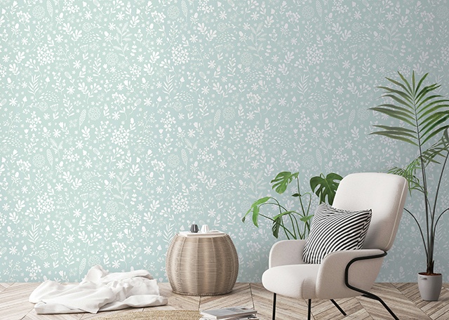giấy dán tường phòng khách hàn quốc