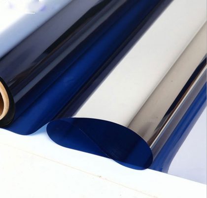 Giấy dán kính chống nắng phản quang 2 lớp