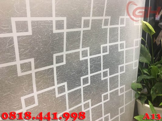 Giấy dán kính trang trí mã A13