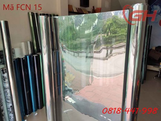 Phim cách nhiệt FCN 15 mặt sau phản quang